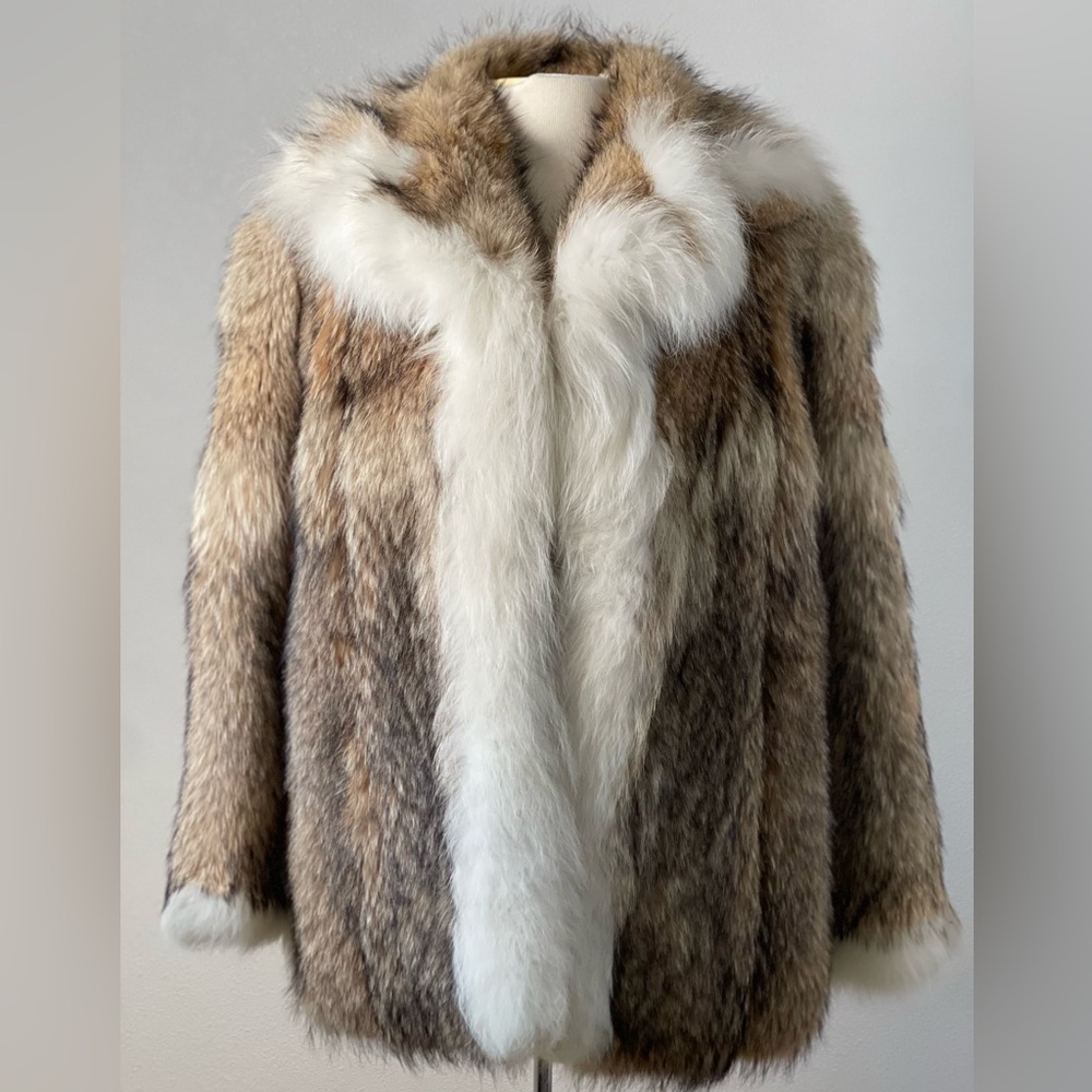 Coyote Fur Jacket- Size M-L
